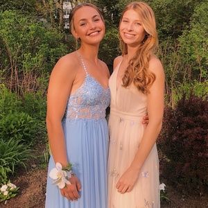 Light Blue Formal Dress